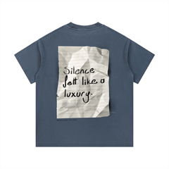 Silence is Expensive Cotton T-Shirt